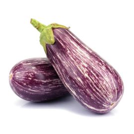 Aubergine Blanc Violet Grafiti - باذنجان ابيض بنفسجي
